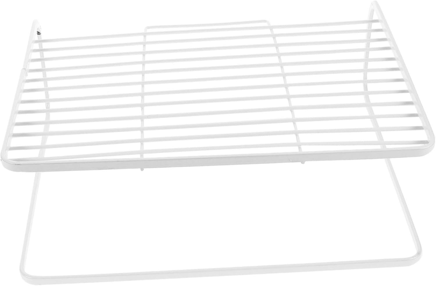 ERINGOGO Sturdy Router Shelf Metal Freestanding Router Holder Compact Storage Rack for Small Devices