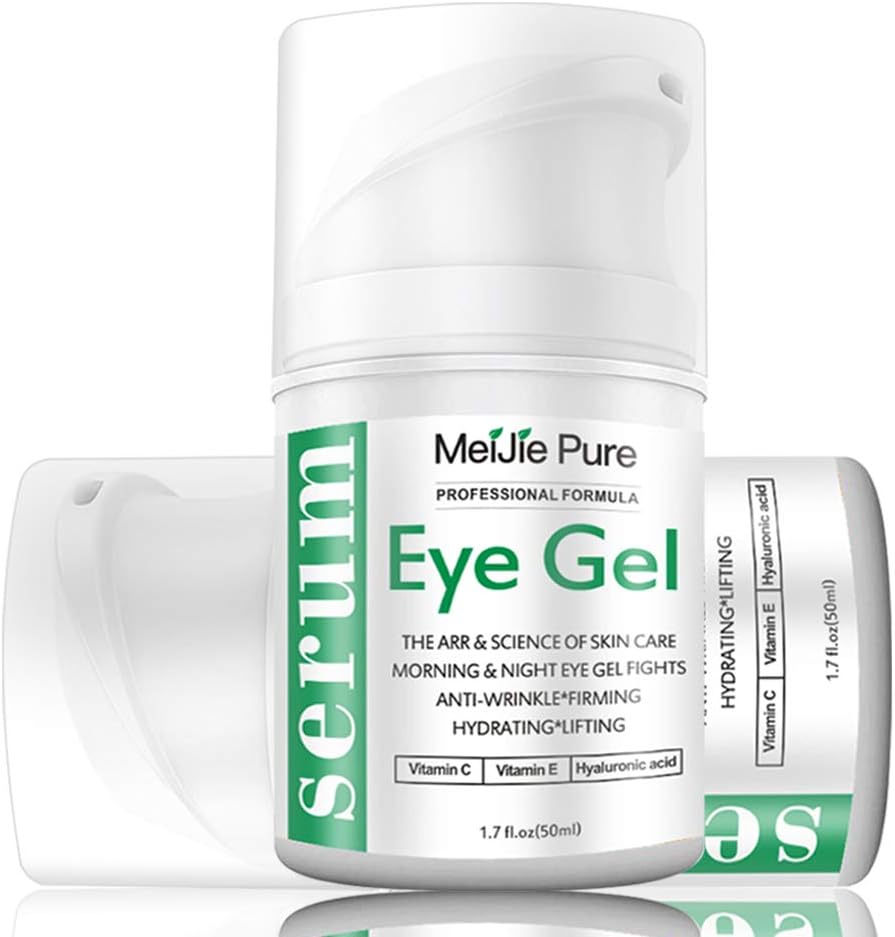 Eye Gel,Anti Aging Eye Cream,2020 Under Eye Moisturizer Cream,Eye Cream for Wrinkles,Dark Circles,Puffiness and Bags, Eye Cream Moisturizer for Men & Women - 1.7 fl oz.