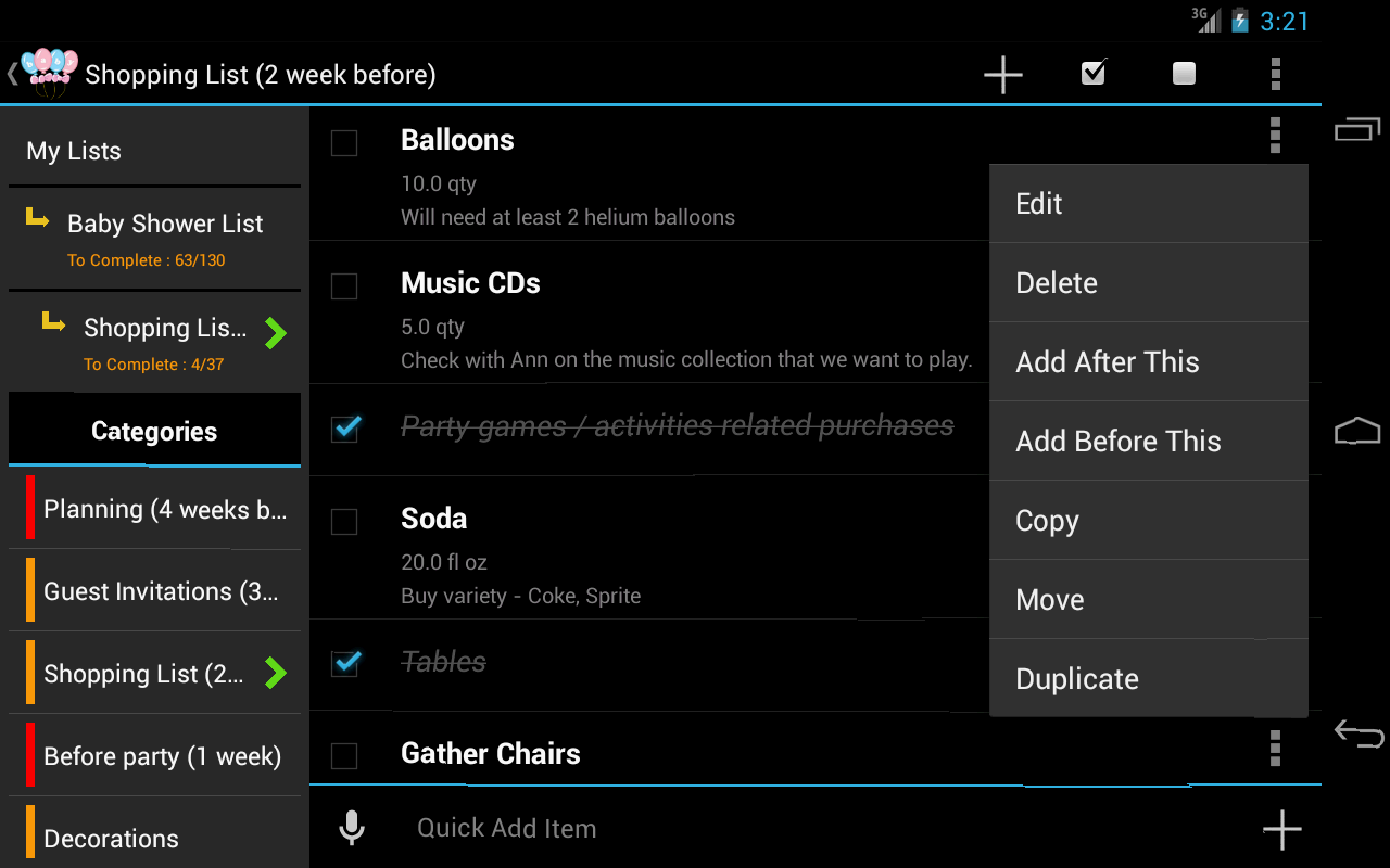 Baby Shower for Android