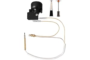 Thermocouple and Dump Switch Repair Kit for Propane, Glass Tube, Gas Patio Heater