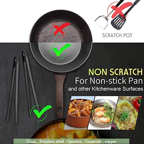 Patelai PATELAI-1293436 2 Pieces 11.8 Inch Silicone Trivet Tongs thumb #1
