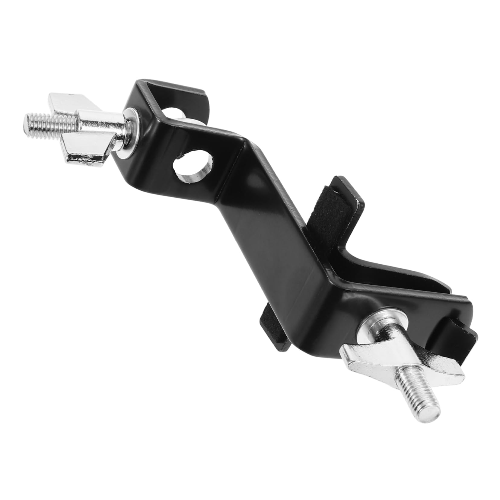 CIMAXIC Drum Hoop Mount Cowbell Mount Clamp Easy to Use Clip for Drummers Sturdy Constructi