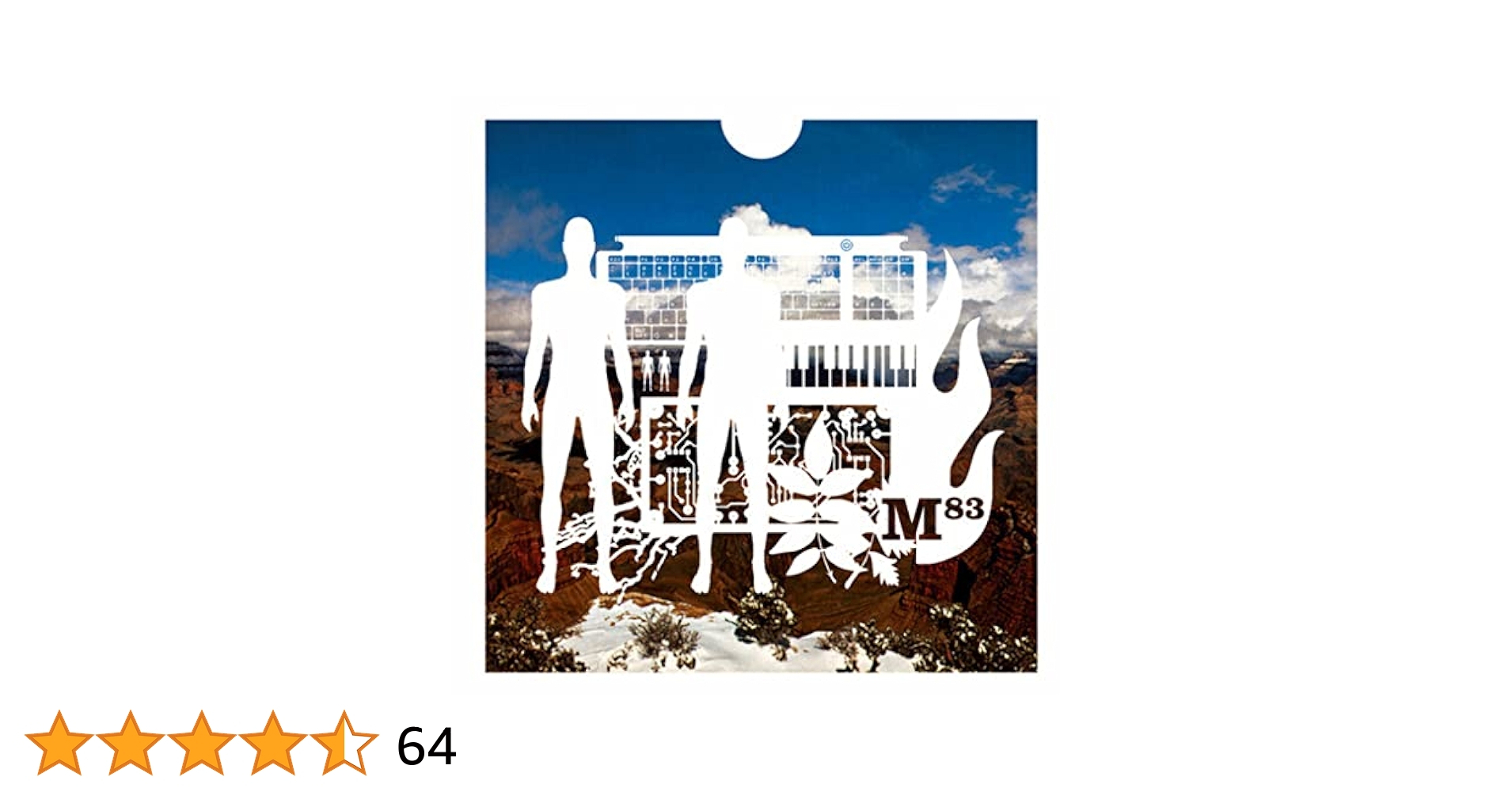 米2LP M83 M83 95441M831LP Mute /00520 M83 - M83 (2LP) – Le Noise