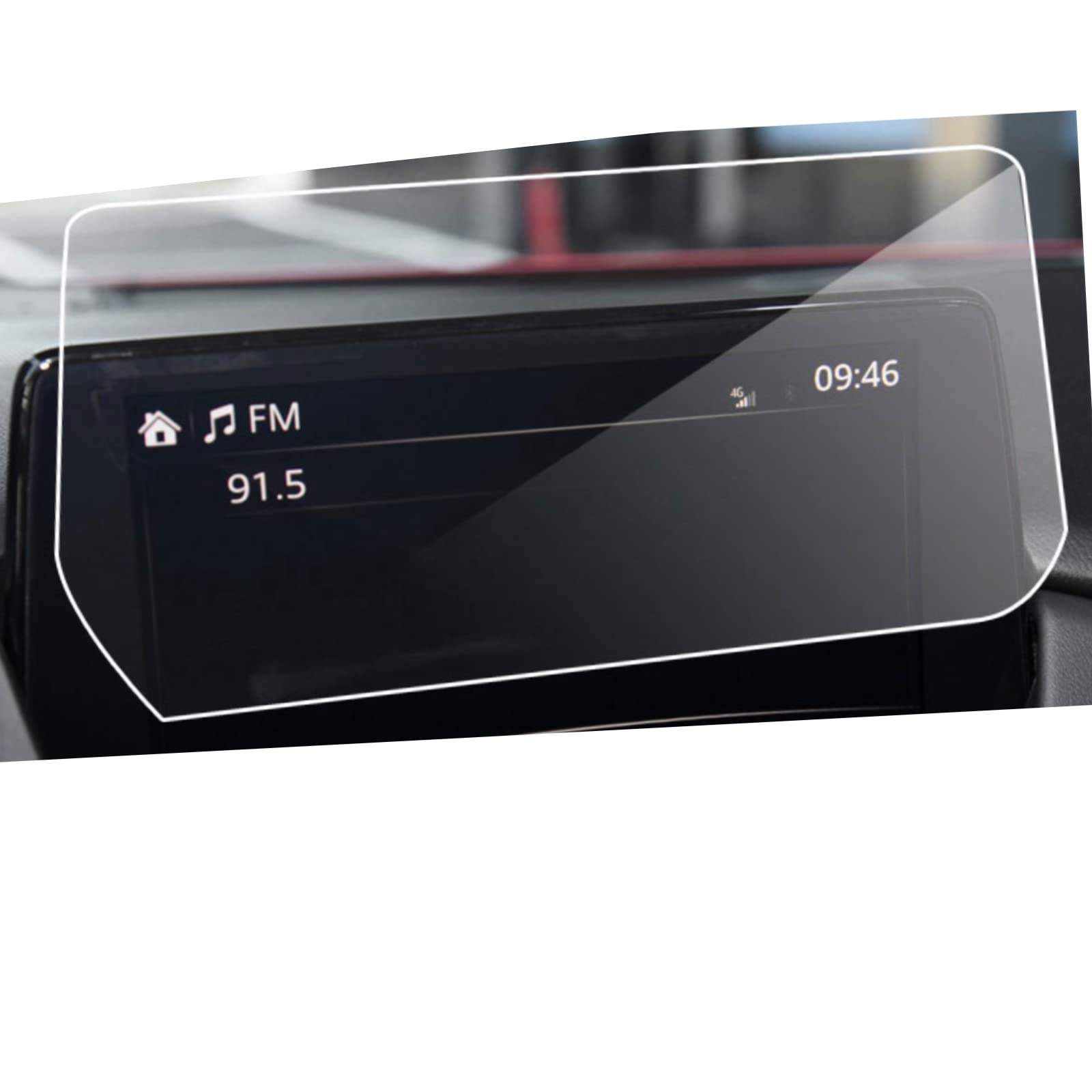 Verre trempé de voiture pour Mazda 6 2019 2020 film protection écran GPS