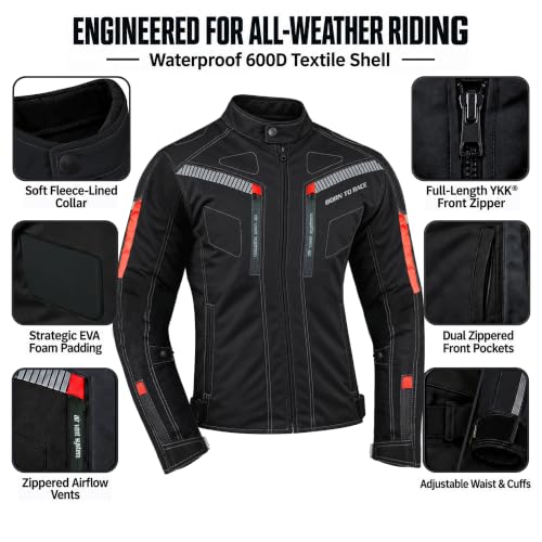BTR BORN TO RACE Cordura Touring Jacket