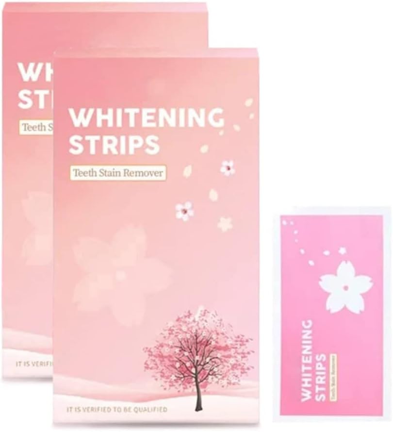 2BOX WhiteLab Teeth Stain Removal Whitening Strips,2023 Best Teeth Whitening Strip,Teeth Whitening Kit,Dental White Strips,Express White Strips,Intensive Stain Removal Teeth Reduce Yellow