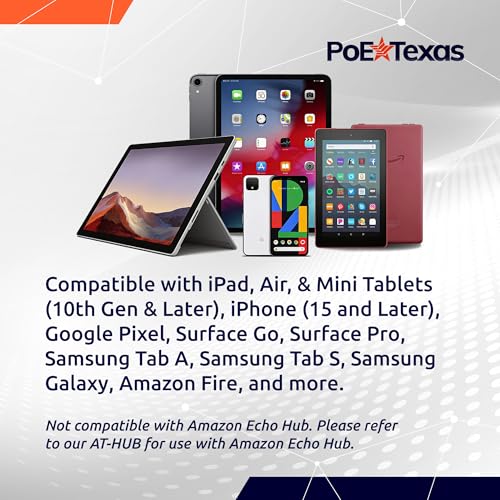 Adaptador PoE+ a USB-C Power Delivery para ampliación de carga y datos en tabletas 5