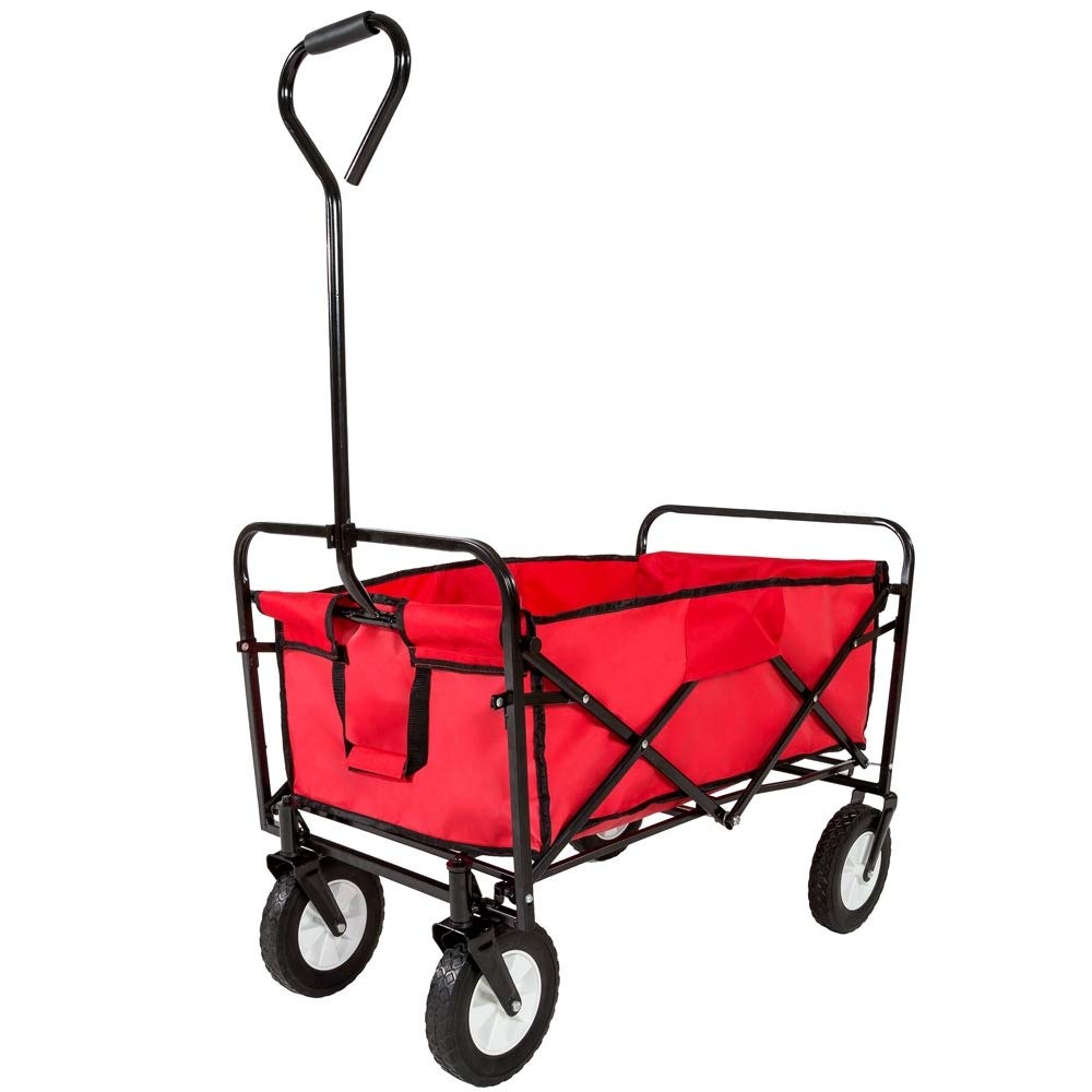 Varan Motors - TC0102 Carrello di trasporto a mano pieghevole, 89 x 54 x 55 cm, carico massimo 85 kg