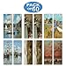 Creanoso Famous Classic Art Series 4 Bookmarks (60-Pack) – Inspiring Artistic Art Set Collection for Book Readers - Great Art Reading Collection Pack for Men, Women, Teens, Artists, Painters