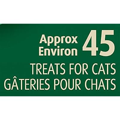 Greenies Feline Pill Pockets for Cats Natural Soft Cat Treats, Salmon Flavor, 1.6 oz. Pouch (45 Treats)