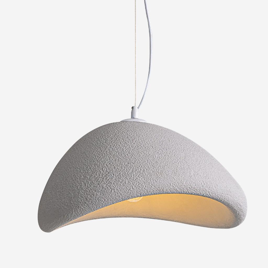 TOKTOP Pendant Light Vintage Creativity, Cement Lampshade Decoration Chandelier E27 Grey Ceiling Light for Living Room, Kitchen, Dining Room, Bedroom, 50 cm — image 1