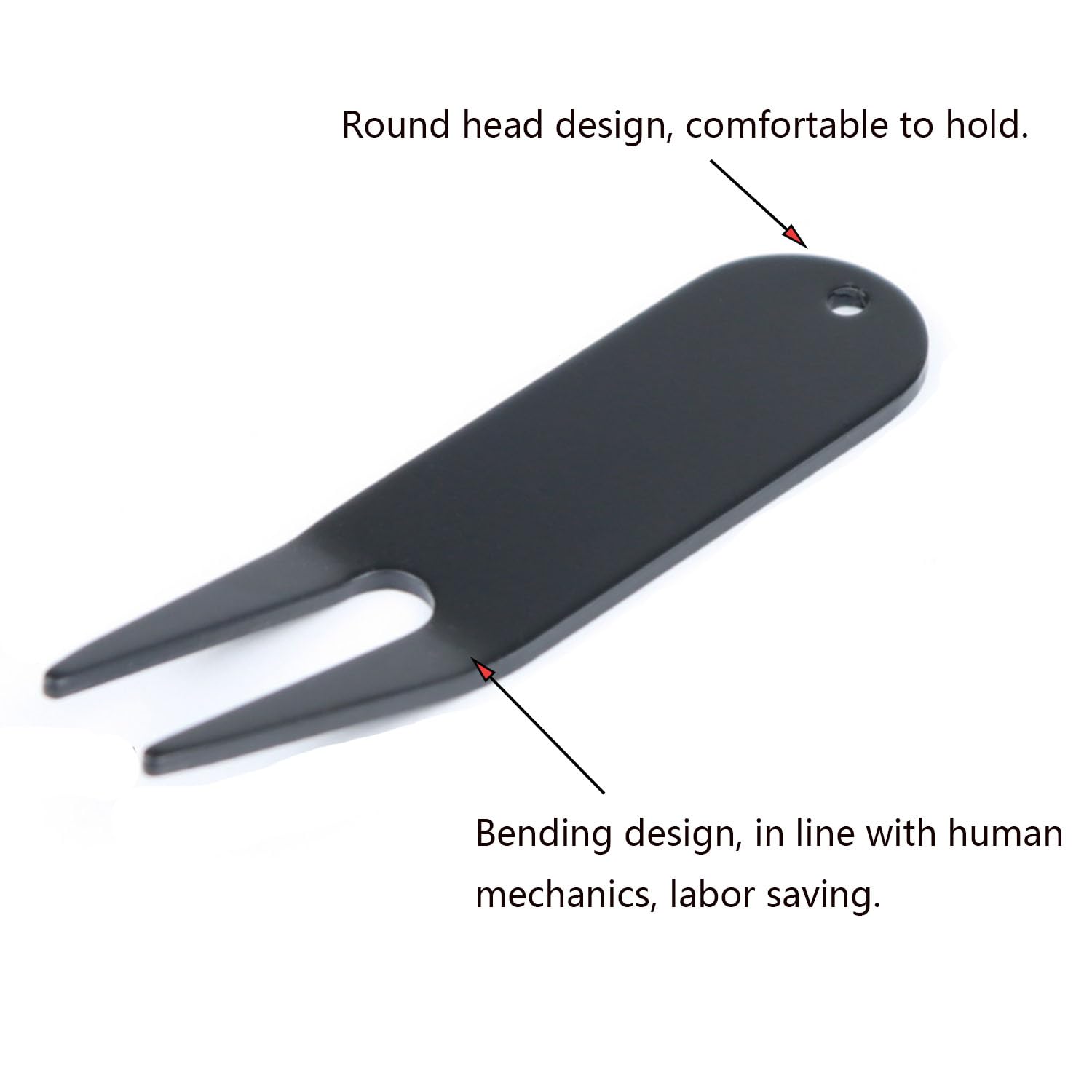 NNNJunhua Metal Golf Divot Tools Bending Golf Divot Repair Tool