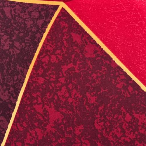 Image of Styleys Chair Covers for Dining Room, Stretch Dining Chair Cover, Washable Spandex Kitchen Chair Slipcovers (Set of 4, Red Faded Black Abstract, SD3222)