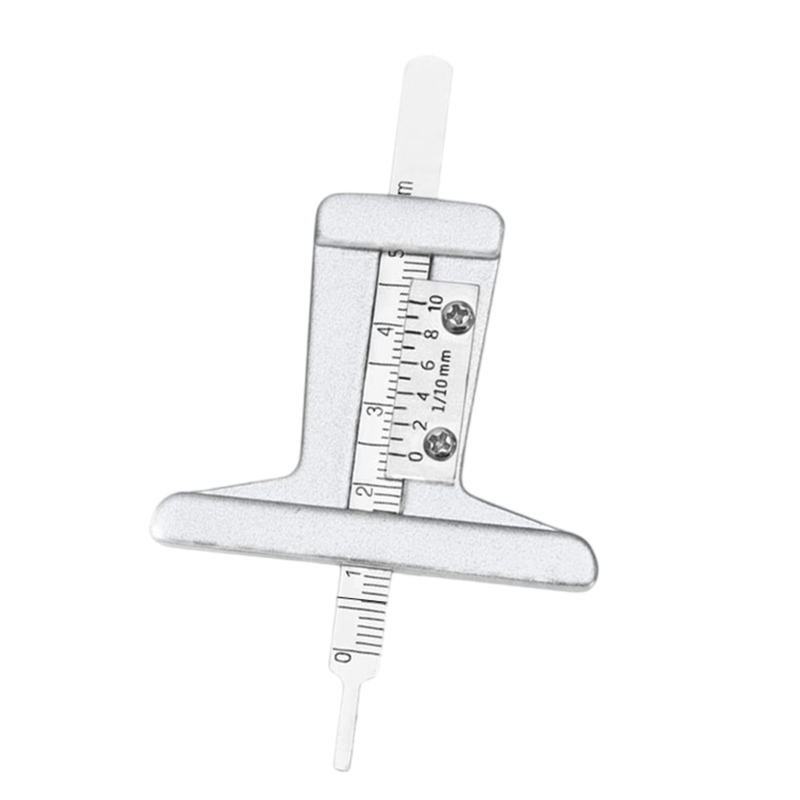 Practical Automotive Gauge Featuring Rustproof Steel Construction and Easy Carry Design Garage Tool for Tire Wear Measurement