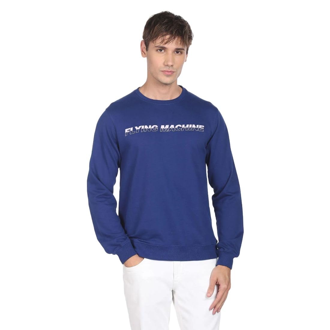 flying machine Men's Regular Fit Sweatshirt| Printed-picture-36