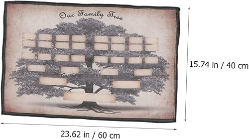 Vista 6 de Veemoon Bible Timeline Chart Genealogy Learning Posters Family Tree Chart Family Tree Maker Family Tree Ancestry Tree Shaped Family Poster Canvas