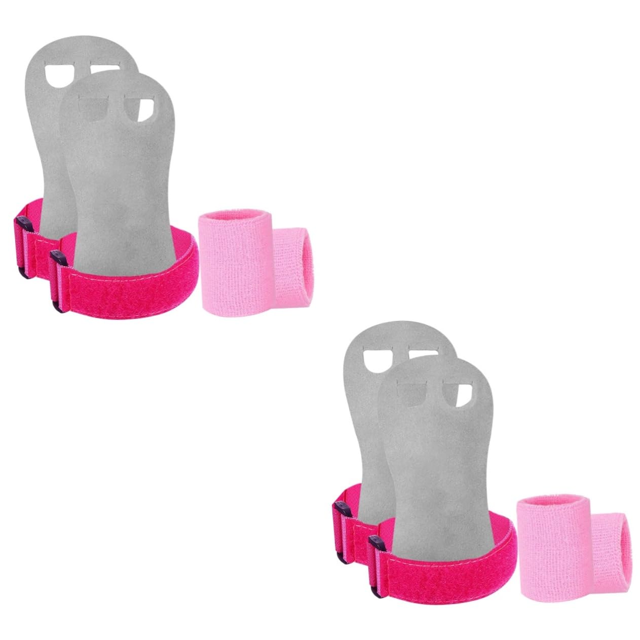 BESPORTBLE 2 Sets Gymnastics Wristbands Wrist Straps Gymnastics Grips for Girls Palm Protector High Elasticity