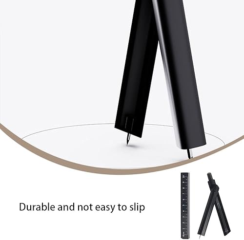 Miniatura 7 de Geometry Compass Pen Multifunción Dibujo Brújula Regla de Brújula portátil para geometría, dibujo, dibujo