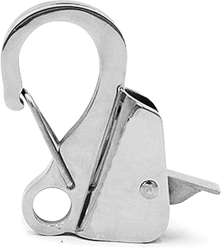 Miniatura 7 de Clips de acero inoxidable para guardabarros de barco de liberación rápida, gancho para barco, sistema de anclaje sin nudos, parachoques de barco