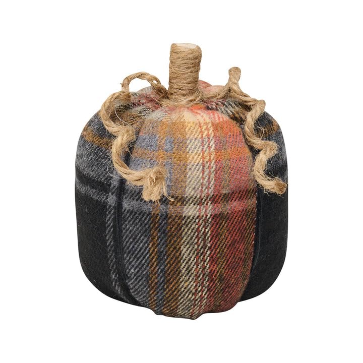 Collins-Painting-Small-Plaid-Fabric-Pumpkin-with-Jute-Accent-Fall-Home-Decor-Pumpkin-Tabletop-Fall-Decor-Rustic-Fall-Home-Decor-for-Autumn Collins Painting Small Plaid Fabric Pumpkin with Jute Accent Fall Home Decor Pumpkin Tabletop Fall Decor Rustic Fall Home Decor for Autumn
