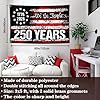 Yesuavt 250 Anniversary USA Flag 250th Years America Anniversary Flag Patriotic 4th of July We The People 1776 American Flags for Outside 3x5 Ft Betsy Ross Outdoor Yard Banner Decorations #3