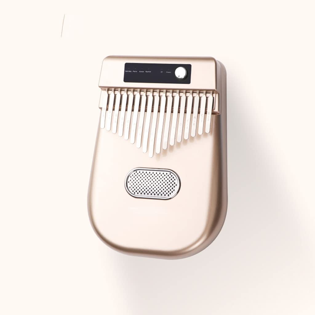 Electronic Smart Kalimba Thumb Piano Kalimba Thumb Piano 17-Note Finger Piano Portable Musical Instrument Color Black Size 17