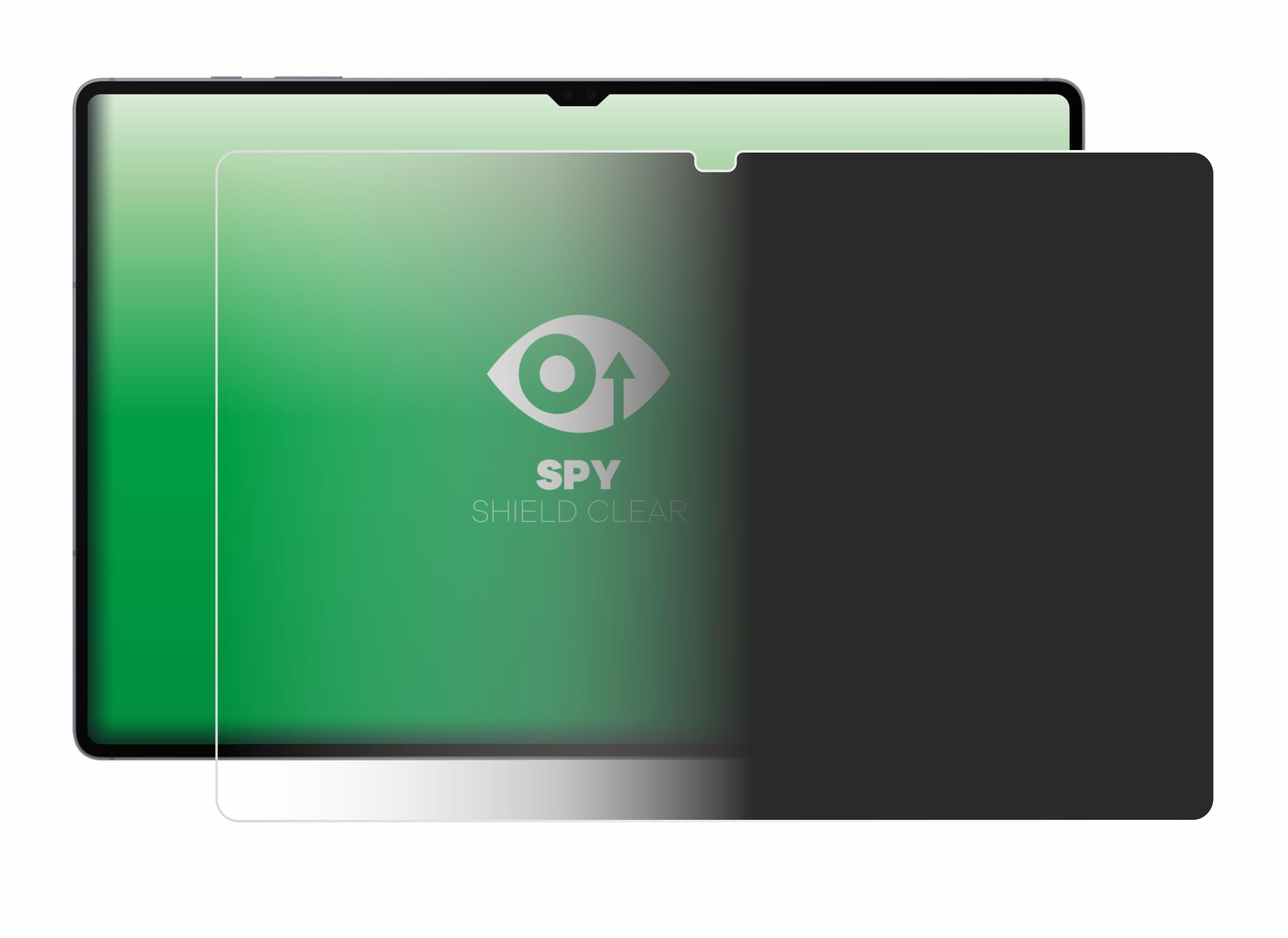 upscreen Blickschutzfolie für Samsung Galaxy Tab S10 Ultra WiFi | , Anti-Spy Displayschutz Made in Germany, Privacy Screen Protector Sichtschutz Blaulichtfilter Klare Folie