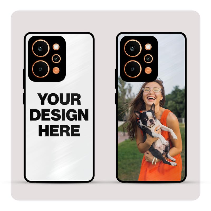 Image of Personalized Back Cover for Realme P4 Power | Custom Case with Name, Photo or Logo | PrintShield Hybrid with Soft TPU Grip & Scratch Protection