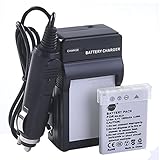 DSTE Replacement for 2 Pack of EN-EL8 Batteries + Wall Car Charger Adapter Compatible Nikon Coolpix P1 P2 S1 S2 S3 S5 S6 S7 S8 S9 S50 S51 S52 Camera