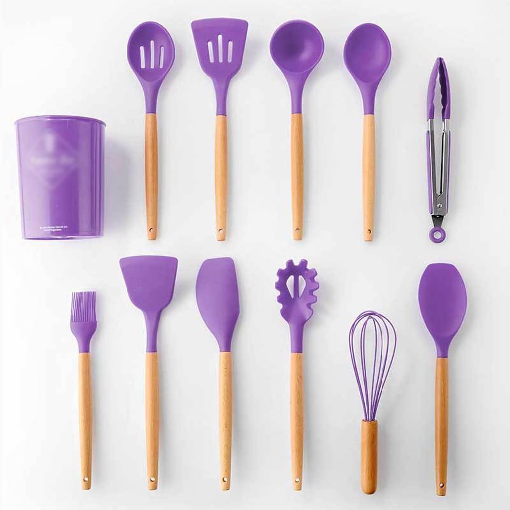 Thickened Anti-scalding Rice Spoon Frying Shovel Kitchenware Set Kitchen