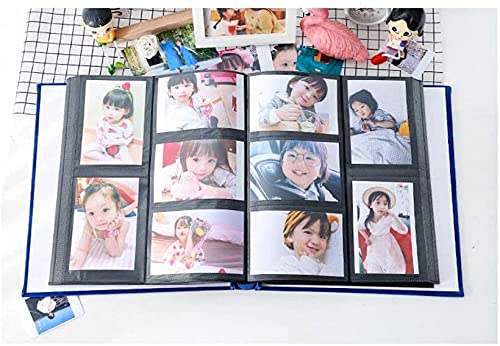 Taschenalbum aus Hirschleder, 15,2 cm, 800 Blatt, geeignet für Familien, Baby-Wachstumsbuch, Hochzeitsalbum, 35 x 38 cm (Farbe: Beige-b)