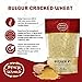 Bulgur Cracked Wheat Fine #1, 2 LB Bag (32oz) | USA Grown Bulgar Wheat for Tabouleh | 100% Natural & Pure | Great for Vegan Recipes by Spicy World