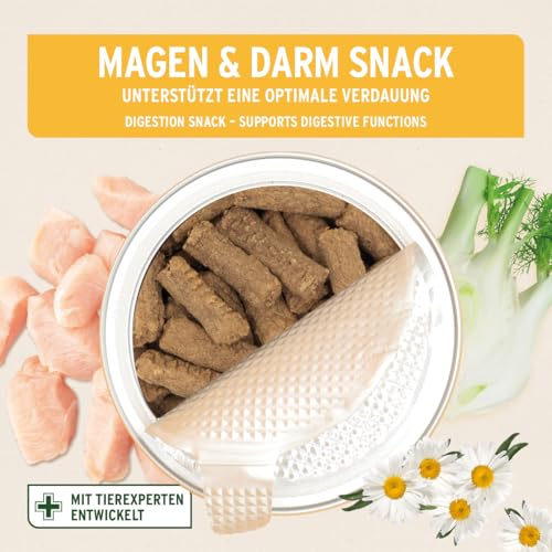 AniForte Magen & Darm Snack für Hunde 300g - Verdauungssnacks mit Probiotika, Heilmoor, fördert Darmregulierung & Verdauung, verbessert die Kotbeschaffenheit, getreidefrei, ohne Zucker