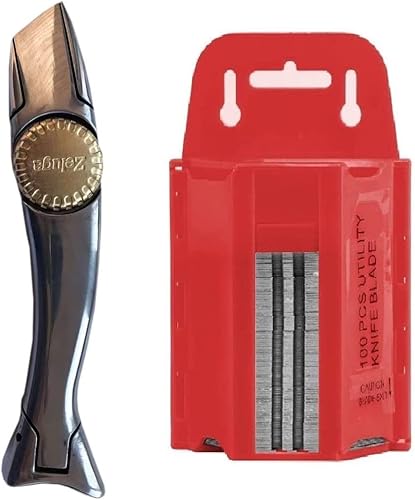 19-101 Cuchillo de vinilo de seguridad con doble imán y 2 muescas