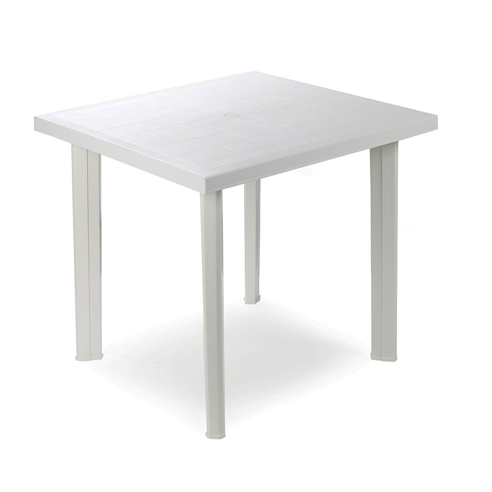 Mesa Cuadrada Color Blanco 80X75X72CM