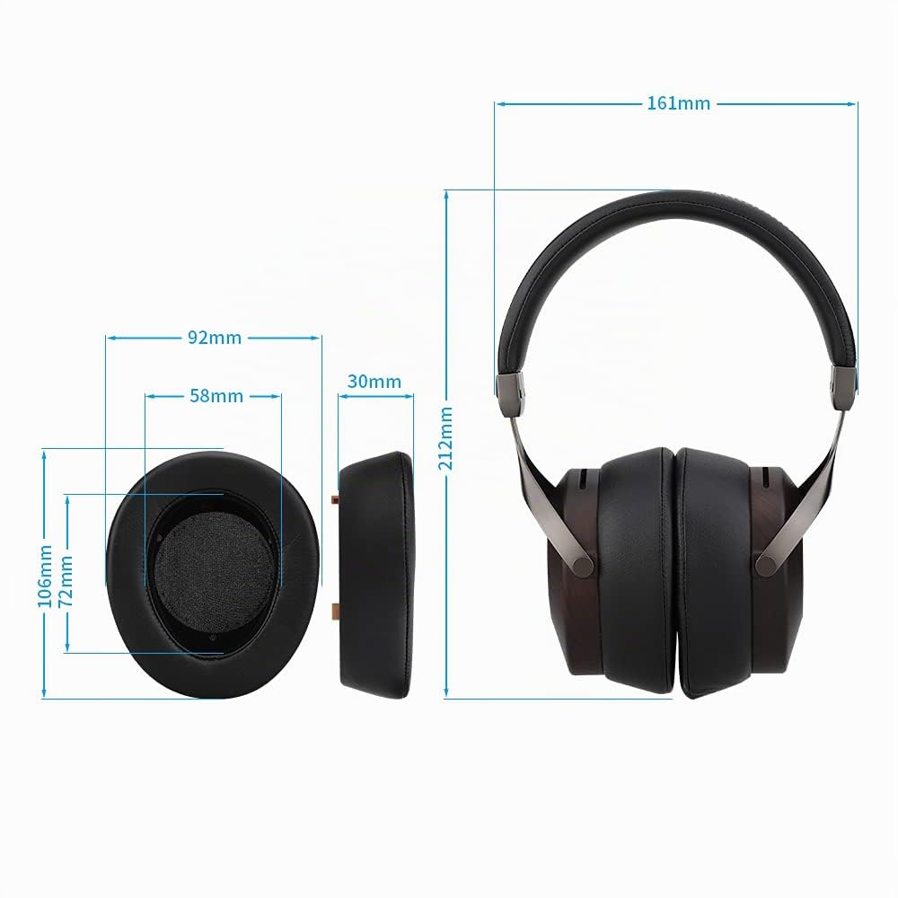Auriculares SIVGA SV021 Robin Classic con almohadillas de madera, cerrados, con cable, de diadema (Zebrano)