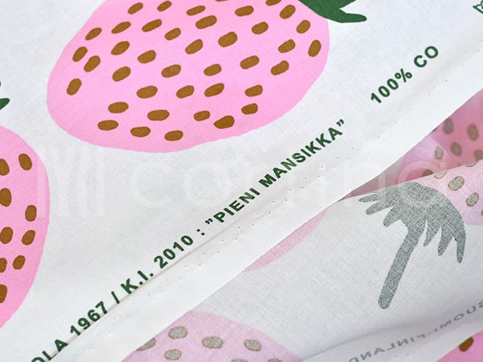 Amazon | 【正規輸入品】 マリメッコ生地（布） ピエニ マンシッカ