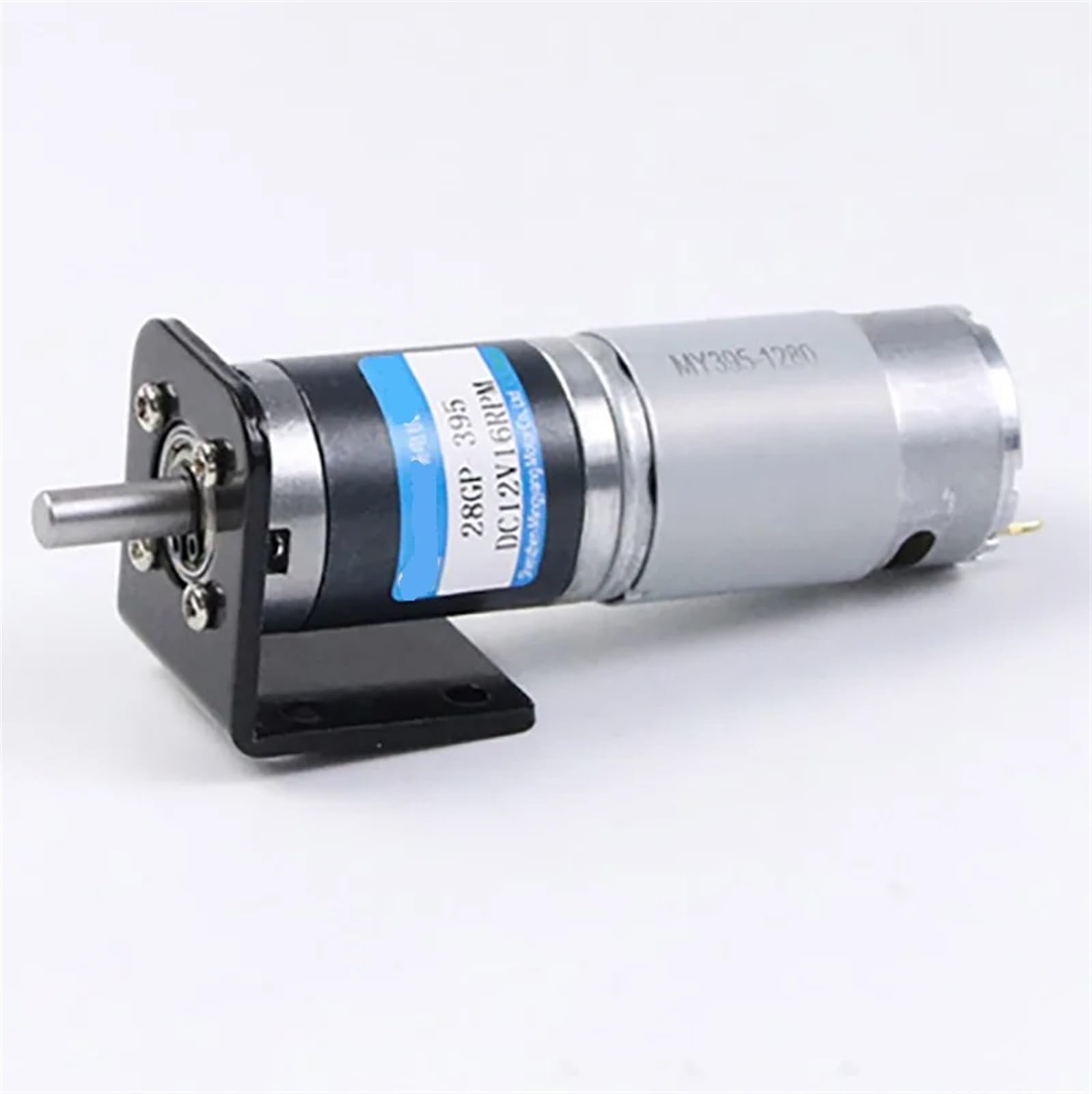 Mikrosilnik redukcyjny DC 12 V, 24 V, niski moment obrotowy, może CW CCW elektryczny silnik z przekładnią planetarną 28GP-395 (12 V Motorand, 25 obr./min)