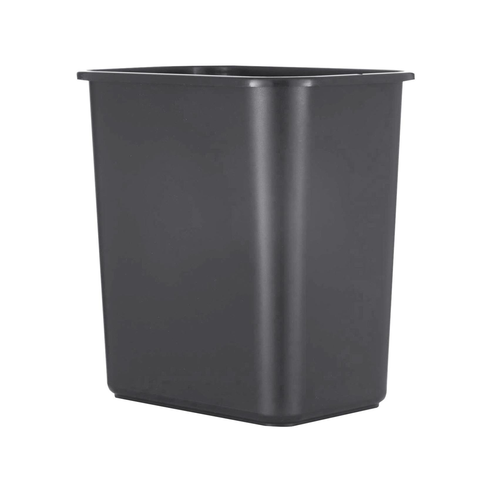 Bathroom Trash Can 2 Gallons Large Capacity Plastic Rectangular Kitchen Trash Can Slim Compact Narrow Outdoor Garbage Can