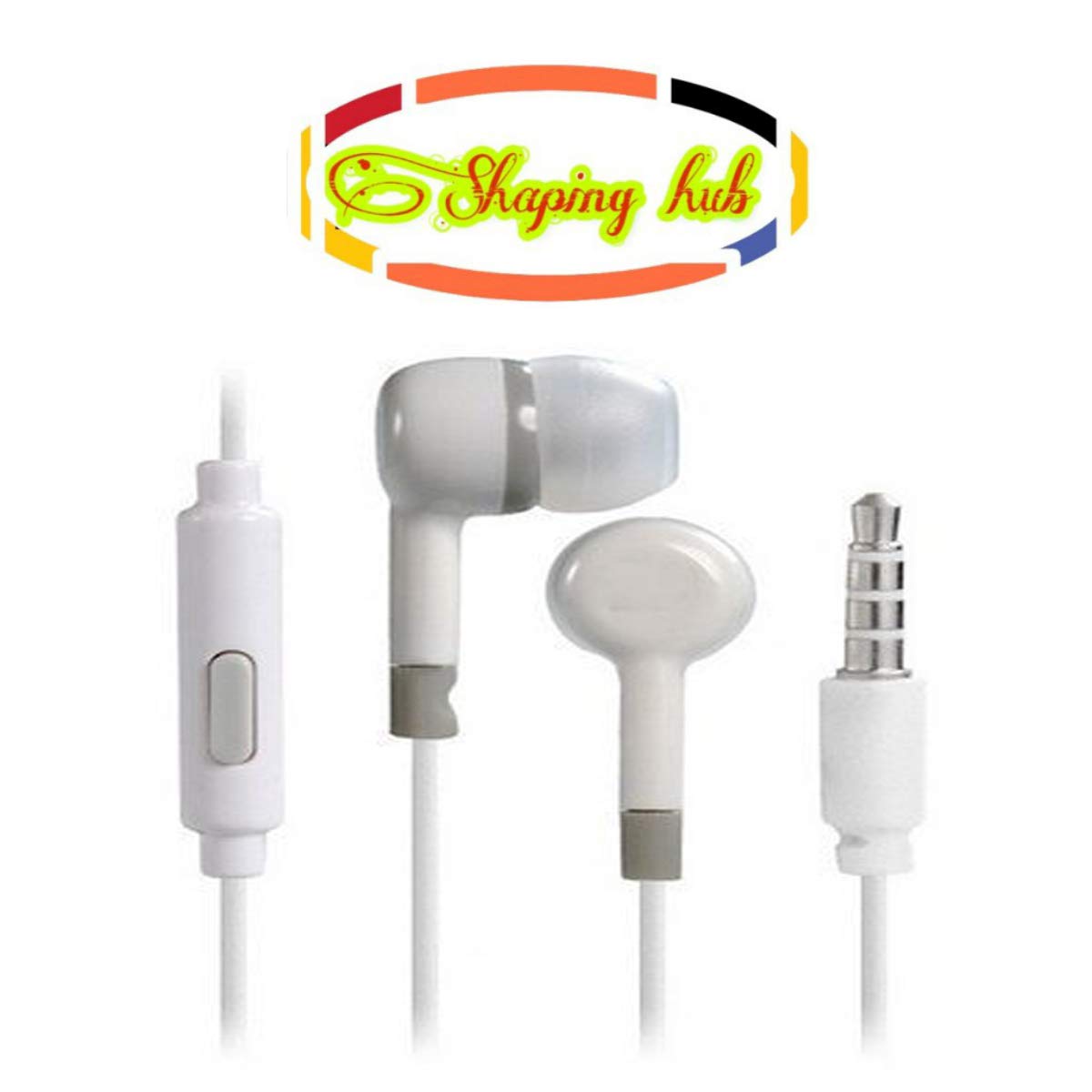 SHAPING HUB Earphone Compatible Wired inEar Earphone with 3.5 mm Jack
