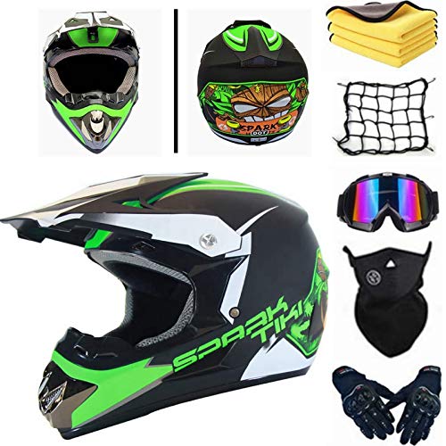 AGVEA casco moto niño,cascos de motocross de moto,enduro,descenso,Ful