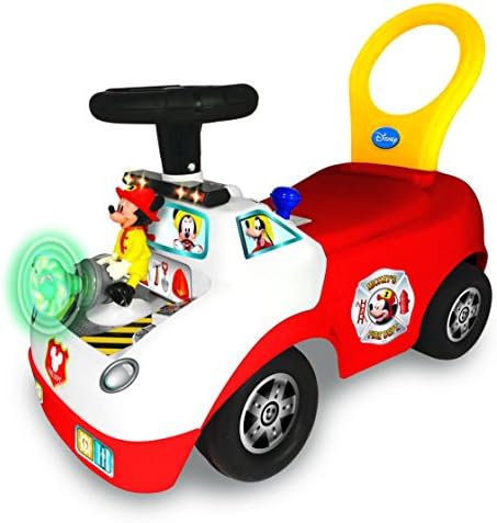 Disney Mickey Activity Fire Truck Ride-On, 12 months to 36 months