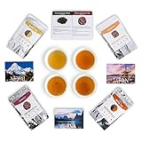 Femitu Loose Leaf Tea Subscription Box, Curated Worldwide Tea, 4 Loose Leaf Teas Sampler Set, Monthl