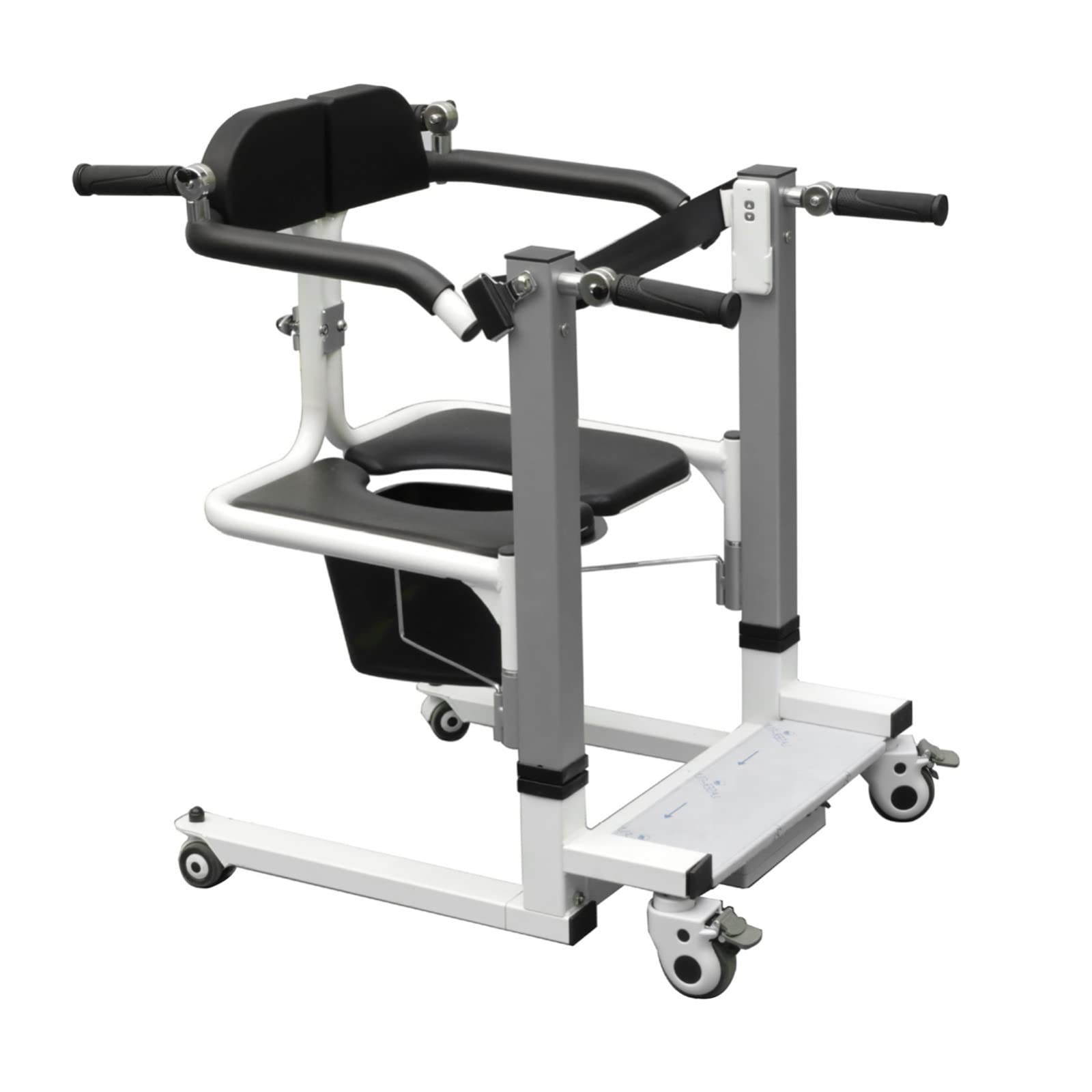 Buy Electric Patient Lift Medical Body Lift, Patient Transport Wheelchair with 180° Split Seat