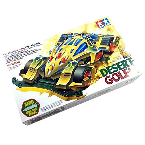 Mini4WD Aero Desert-Golem, Kit Modellistico Tamiya, Macchina Da Corsa In Scala, Dimensioni Confezione 23,6x14,2x4,8 Cm - 2