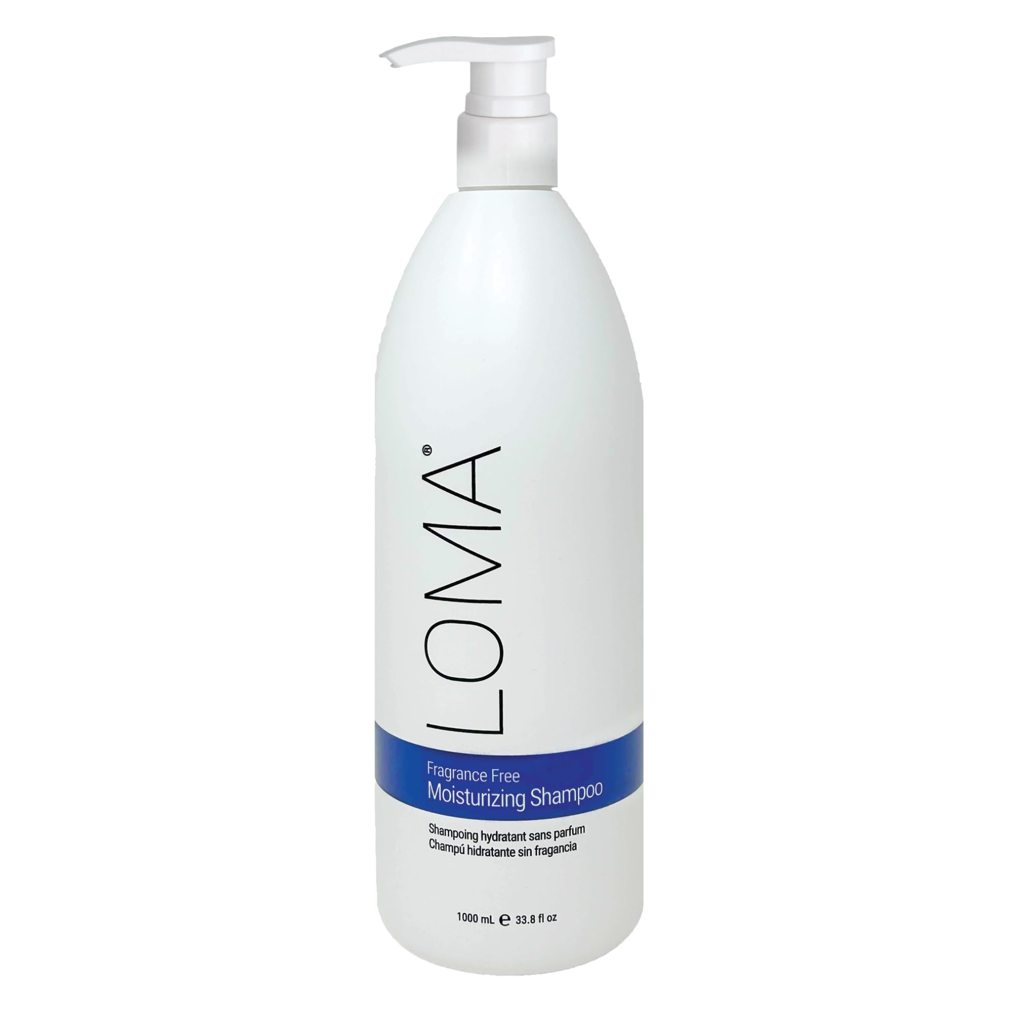 LOMA Fragrance Free Moisturizing Shampoo, 33.8 Fluid Ounce