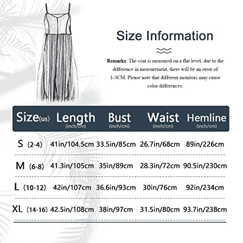 GRAEEN Black See Through Dress Sheer Mesh Rave Outfits Long Dresses for Women (Large, A1-Black) - Image 4