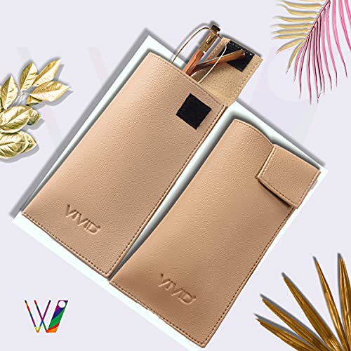 Image of VIVID Unisex Specs Valcro Eyewear Dabbi Artificial Leather Soft Case Cover