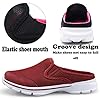 ChayChax Womens Mens Slip-on Mules House Slippers Shoes Comfortable Casual Indoor Outdoor Slippers Clogs Non Slip, Red, 7 UK #3