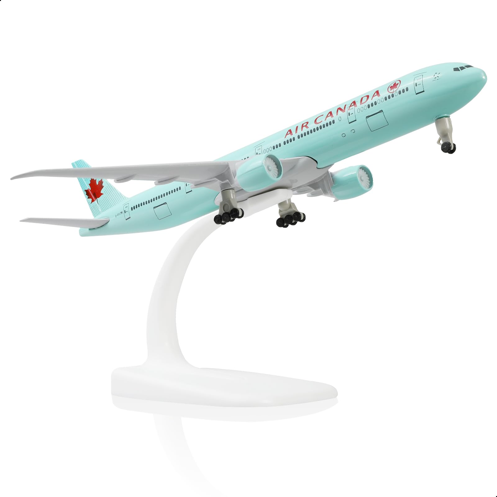 QIYUMOKE boeing777 Canada 1/300 Diecast Metal Airplane 777